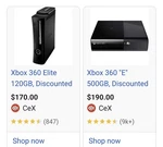 Xbox 360 Elite 250GB With Hard Drive, New Power Brick, Express Post To You Also. Fixed Price $107.10.