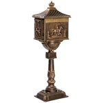 Cast Aluminium Letter Heavy Duty Mailboxes W/2 Keys,freestanding & Lockable. Fixed Price $159.99.