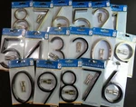 Hillman 5IN. Distinctions Floating/flush House Numbers (brushed Nickel & Black). Fixed Price $10.99.