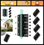 4 Pack Black Metal Post Mounting Brackets For Wood Sign Mailbox Birdhouse. Fixed Price $32.99.