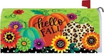 Fall Halloween Thanksgiving Pumpkins Sunflowers Magnetic Mailbox Cover. Fixed Price $19.00.