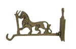 Vintage Solid Brass Majestic Lion Wall Hanging Hook Mild Patina 8X4.5X2.5". Fixed Price $37.05.