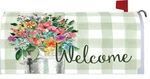 Wildflower Bucket Mailbox Makeover Cover Standard Size. Fixed Price $16.00.