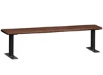 Salsbury Wood Locker Benches 72 Dark Finish. Fixed Price $325.00.