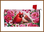Evergreen Mailbox Cover * Cardinal Lovers Strong Magnets - Brand New. Fixed Price $18.98.