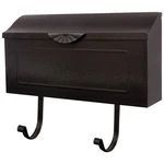 Architectural Mailboxes Wall Mount Black Medium Steel Optional Hooks. Fixed Price $52.87.
