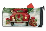 Mailwraps - Mailbox Cover Bringing Home The Tree. Fixed Price $15.50.