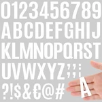 2142 Pcs Sheets Stickers Mailbox Numbers And Self Adhesive .... Fixed Price $15.67.