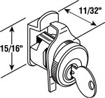 Prime-line S4130 Nickel Steel Clip On Clockwise Mailbox 4.9 H 3.8 In.. Fixed Price $11.49.