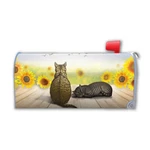 Cats And Sunflowers Mailbox Cover Magnet. Fixed Price $18.49.