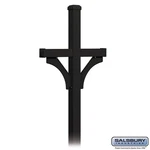 Salsbury Deluxe POST-2 Sided For (2) Mailboxes-in-ground Mounted-black. Fixed Price $366.58.
