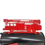 Fire Department Engine Truck Metal Mailbox Topper 6.5 Inches Tall. Fixed Price $79.00.