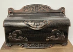 Elegant Wall Mounted Mailbox Large Letter Cast Aluminum Retro Antique Bronze. Fixed Price $224.10.