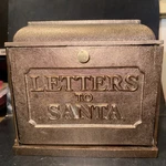 Letters To Santa Antique Look Copper Mailbox Hearth Target 8 5. Fixed Price $35.00.