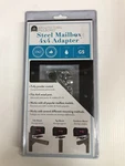 Architectural Mailboxes 4 In. Post Adapter Black 3 Mounting Options. Fixed Price $17.95.