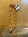 Vortex ANCFS16-ORG 16" Folding Ring Spiral Anchor Landscape Stake Orange Finish. Fixed Price $10.00.
