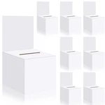 Zzhxkjhky 8 Pcs Raffle Boxes Cardboard With Slot For Ticket And Removable.... Fixed Price $16.07.