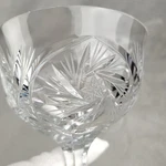 American Cut Eleanor Set Of 2 Crystal Champagne Glass Dessert New Years Wedding. Fixed Price $29.99.