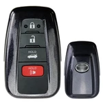 Black Key Fob Shell Cover For 17/18-UP Toyota Camry Prius Prime Mirai C-hr, Etc. Fixed Price $13.09.