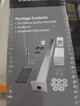 Fiberon Easy Install Post Sleeve Surface Mount Kit 37"X3.5" Silver 10131. Fixed Price $48.98.