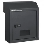 Key Drop Mailbox W/ Combo Lock, Dark Gray By Vevor. Fixed Price $49.65.