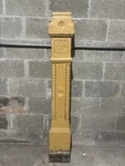 Antique Carved Walnut Newel Post 56" Tall Architectural Salvage. Fixed Price $575.00.
