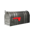Postal Pro Carlton Mount Mailbox, Pewter (PP150SPW). Fixed Price $37.99.