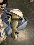 Johnson 9.5HP Outboard Boat Motor Vintage Seahorse 1/2. Fixed Price $500.00.