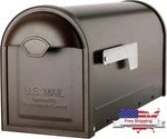 Jumbo Post Mount Galvanized Steel Extra Large Rural. Fixed Price $73.99.