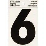 Hy-ko Vinyl 3 In. Reflective Adhesive Number Six RV-50-6 Pack Of 10. Fixed Price $14.04.
