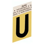 Hy-ko 1.5" Gold Aluminum Letter V (10 Pcs.). Fixed Price $13.69.