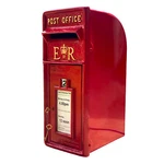 Royal Er Ii Post Mailbox Red Cast Iron - Wall Mounted Or Standing. Fixed Price $288.84.