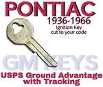 1936-1966 Gm Pontiac Ignition Key Cut To Code 9001-9250. Fixed Price $11.99.