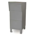 Salsbury Industries 4975GRY Courier Box, Gray, Powder Coated, 1 Doors, Free. Fixed Price $1559.99.