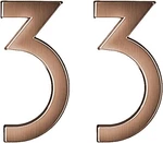 Diggoo Pack Mailbox Numbers 3, Inch High, Door - 2.76, Bronze. Fixed Price $11.30.