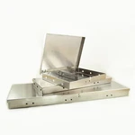Andrew Mack Metal Coil Pinstriping Paint Brush Box Choose From 3 Sizes, Colors. Fixed Price $30.00.