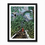 Kew Gardens Palm House The Americas Framed Wall Art Poster Canvas Print Picture. Fixed Price $47.22.