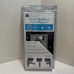 Architectural Mailboxes 7540B-10 Adapter Plate 4" Black New. Fixed Price $19.99.