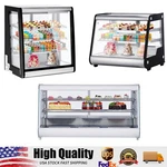 Commercial Cake Display Refrigerator, Single Door Countertop Merchandiser Cooler. Fixed Price $608.99.